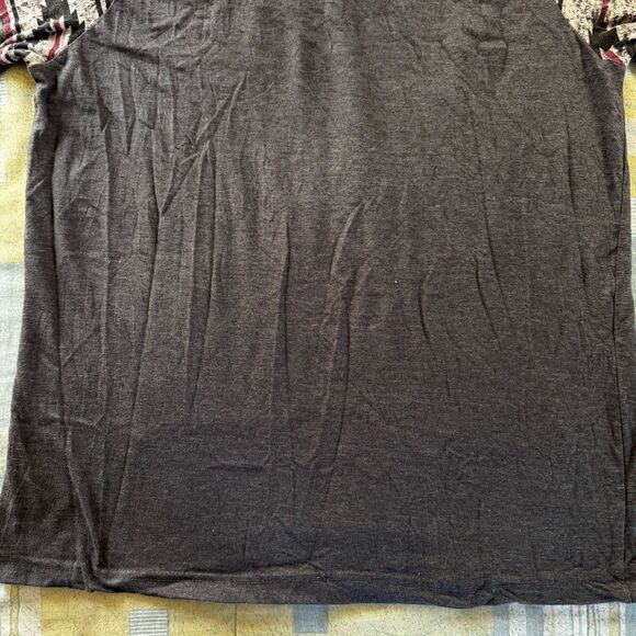 COPY - Aeropostale Gray Pullover Long Sleeve Aztec Print Hooded Sweatshirt Men'… - Picture 13 of 16